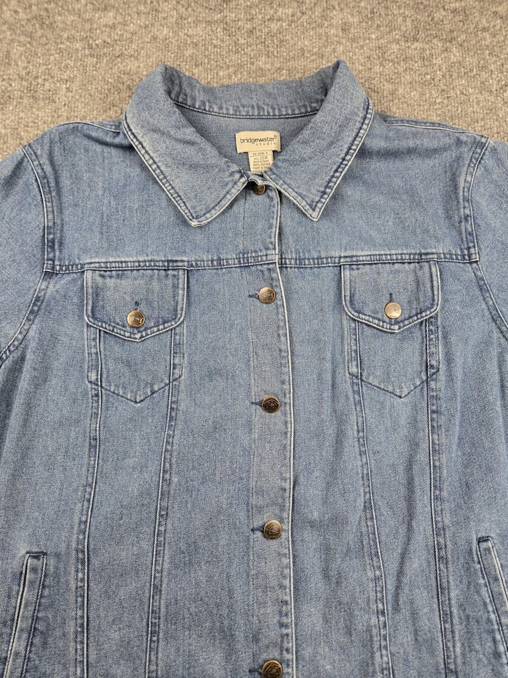 Bridgewater Studio Vintage Jean Jacket 26w #947